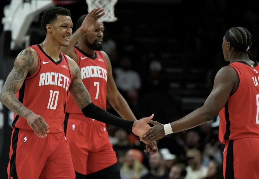 官网入口-火箭队常规赛数据：52胜30负西部第五，场均47.9篮板联盟第一